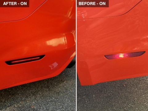 Raxiom 15-22 Ford Mustang Axial Series LED Side Marker Lights Rear (Smoked) thumbnail 2