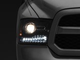 Raxiom 09-18 Dodge RAM 1500 LED Halo Headlights w/Switchback Turn Signals- Blk Housing (Clear Lens) thumbnail 1