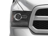 Raxiom 09-18 Dodge RAM 1500 LED Halo Headlights w/Switchback Turn Signals- Blk Housing (Clear Lens) thumbnail 3