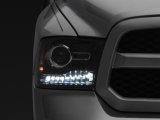 Raxiom 09-18 Dodge RAM 1500 LED Halo Headlights w/Switchback Turn Signals- Blk Housing (Clear Lens) thumbnail 7