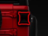 Raxiom 18-22 Jeep Wrangler JL Axial Series Plateau LED Tail Lights- Black Housing (Smoked Lens) thumbnail 4
