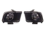 Raxiom 05-09 Ford Mustang Axial Series OEM Style Rep Headlights- Chrome Housing (Clear Lens) thumbnail 2