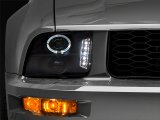 Raxiom 05-09 Ford Mustang Excluding GT500 LED Halo Projector Headlights- Black Housing (Clear Lens) thumbnail 1
