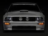 Raxiom 05-09 Ford Mustang Excluding GT500 LED Halo Projector Headlights- Black Housing (Clear Lens) thumbnail 2