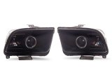 Raxiom 05-09 Ford Mustang w/ Factory Halogen LED Halo Headlights- Black Housing (Smoked Lens) thumbnail 3