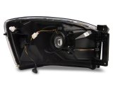Raxiom 06-09 Dodge RAM 1500/2500/3500 Axial Headlights w/ SEQL LED Bar- Black Housing (Clear Lens) thumbnail 7