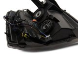 Raxiom 07-13 Chevrolet Silverado 1500 Axial Series Headlights w/ LED Bar- Black Housing (Clear Lens) thumbnail 5