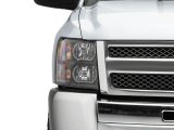 Raxiom 07-13 Chevrolet Silverado 1500 Euro Headlights- Black Housing (Clear Lens) thumbnail 2