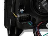 Raxiom 07-13 Chevrolet Silverado 1500 Euro Headlights- Black Housing (Clear Lens) thumbnail 6