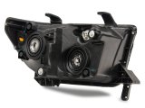 Raxiom 07-13 Toyota Tundra Axial Series Headlights w/ LED Bar- Black Housing (Clear Lens) thumbnail 5