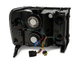 Raxiom 07-14 GMC Sierra 1500/2500 HD/3500 HD Axial OEM Rep Headlights- Chrome Housing- Smoked Lens thumbnail 4