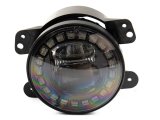 Raxiom 07-18 Jeep Wrangler JK 18-23 Jeep Wrangler JL Axial Series Nighthawk LED Fog Lights thumbnail 4