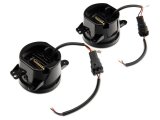 Raxiom 07-18 Jeep Wrangler JK 18-23 Jeep Wrangler JL Axial Series Nighthawk LED Fog Lights thumbnail 6