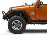 Raxiom 07-18 Jeep Wrangler JK 24-In Light Bar Hood Mounting Brackets thumbnail 5