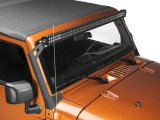 Raxiom 07-18 Jeep Wrangler JK 50-In LED Light Bar Windshield Mount thumbnail 4