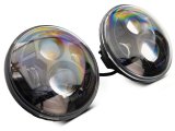 Raxiom 07-18 Jeep Wrangler JK 7-In LED Headlights- Black Housing (Clear Lens) thumbnail 4