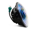 Raxiom 07-18 Jeep Wrangler JK 7-In LED Headlights- Blue Housing- Clear Lens thumbnail 2