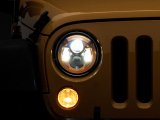 Raxiom 07-18 Jeep Wrangler JK 7-In LED Headlights Orange Housing- Clear Lens thumbnail 1