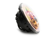 Raxiom 07-18 Jeep Wrangler JK 7-In LED Headlights Orange Housing- Clear Lens thumbnail 3