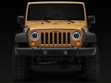 Raxiom 07-18 Jeep Wrangler JK Axial 7-In LED Headlights w/ DRL Turn Signals- Black Housing (Clear) thumbnail 7