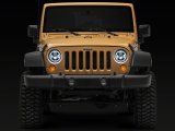 Raxiom 07-18 Jeep Wrangler JK Axial 7-In LED Headlights w/ DRL Turn Signals- Black Housing (Clear) thumbnail 9