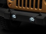 Raxiom 07-18 Jeep Wrangler JK Axial Series 4-In LED Fog Lights- Clear thumbnail 2