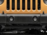 Raxiom 07-18 Jeep Wrangler JK Axial Series 4-In LED Fog Lights- Clear thumbnail 4
