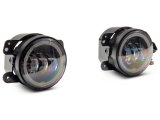 Raxiom 07-18 Jeep Wrangler JK Axial Series 4-In LED Fog Lights w/ Halo thumbnail 1