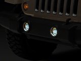 Raxiom 07-18 Jeep Wrangler JK Axial Series 4-In LED Fog Lights w/ Halo thumbnail 2