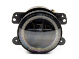 Raxiom 07-18 Jeep Wrangler JK Axial Series 4-In LED Fog Lights w/ Halo thumbnail 4