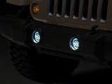 Raxiom 07-18 Jeep Wrangler JK Axial Series 4-In LED Fog Lights w/ Halo thumbnail 9
