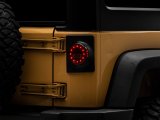 Raxiom 07-18 Jeep Wrangler JK Axial Series Halo LED Tail Lights- Black Housing (Clear Lens) thumbnail 1