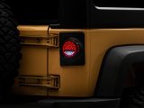 Raxiom 07-18 Jeep Wrangler JK Axial Series Halo LED Tail Lights- Black Housing (Clear Lens) thumbnail 2