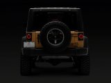 Raxiom 07-18 Jeep Wrangler JK Axial Series Halo LED Tail Lights- Black Housing (Clear Lens) thumbnail 5