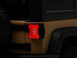 Raxiom 07-18 Jeep Wrangler JK Axial Series LED Tail Lights- Black Housing (Smoked Lens) thumbnail 3