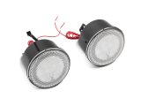 Raxiom 07-18 Jeep Wrangler JK Axial Series LED Turn Signals w/ Halo- Clear thumbnail 1