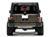 Raxiom 07-18 Jeep Wrangler JK Axial Series License Plate Bracket w/ LED Brake Light thumbnail 6