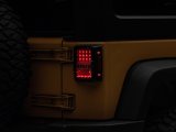 Raxiom 07-18 Jeep Wrangler JK Axial Series Lux LED Tail Lights- Black Housing (Clear Lens) thumbnail 1