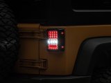 Raxiom 07-18 Jeep Wrangler JK Axial Series Lux LED Tail Lights- Black Housing (Clear Lens) thumbnail 6