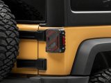 Raxiom 07-18 Jeep Wrangler JK Axial Series Trident LED Tail Lights- Black Housing (Clear Lens) thumbnail 7
