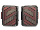 Raxiom 07-18 Jeep Wrangler JK Axial Series Trident LED Tail Lights- Black Housing (Clear Lens) thumbnail 9