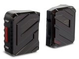 Raxiom 07-18 Jeep Wrangler JK Axial Series Trident LED Tail Lights- Black Housing (Smoked Lens) thumbnail 3