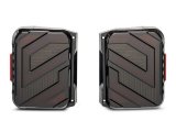 Raxiom 07-18 Jeep Wrangler JK Axial Series Trident LED Tail Lights- Black Housing (Smoked Lens) thumbnail 5