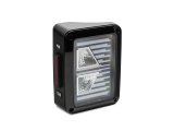 Raxiom 07-18 Jeep Wrangler JK Axial Series Vision LED Tail Lights- Black Housing (Clear Lens) thumbnail 2