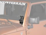 Raxiom 07-18 Jeep Wrangler JK Windshield Mounted Dual Light Brackets thumbnail 1