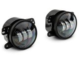 Raxiom 07-23 Jeep Wrangler JK & JL Axial Series Tri-Bar LED Fog Lights- Amber thumbnail 1