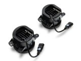Raxiom 07-23 Jeep Wrangler JK & JL Axial Series Tri-Bar LED Fog Lights- Amber thumbnail 2
