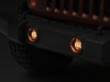 Raxiom 07-23 Jeep Wrangler JK & JL Axial Series Tri-Bar LED Fog Lights- Amber thumbnail 3