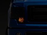 Raxiom 09-14 Ford F-150 Axial OEM Style Rep Headlights- Chrome Housing- Smoked Lens thumbnail 3