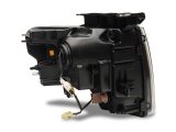 Raxiom 09-14 Ford F-150 Axial Series Headlights w/ LED Bar- Black Housing (Clear Lens) thumbnail 3